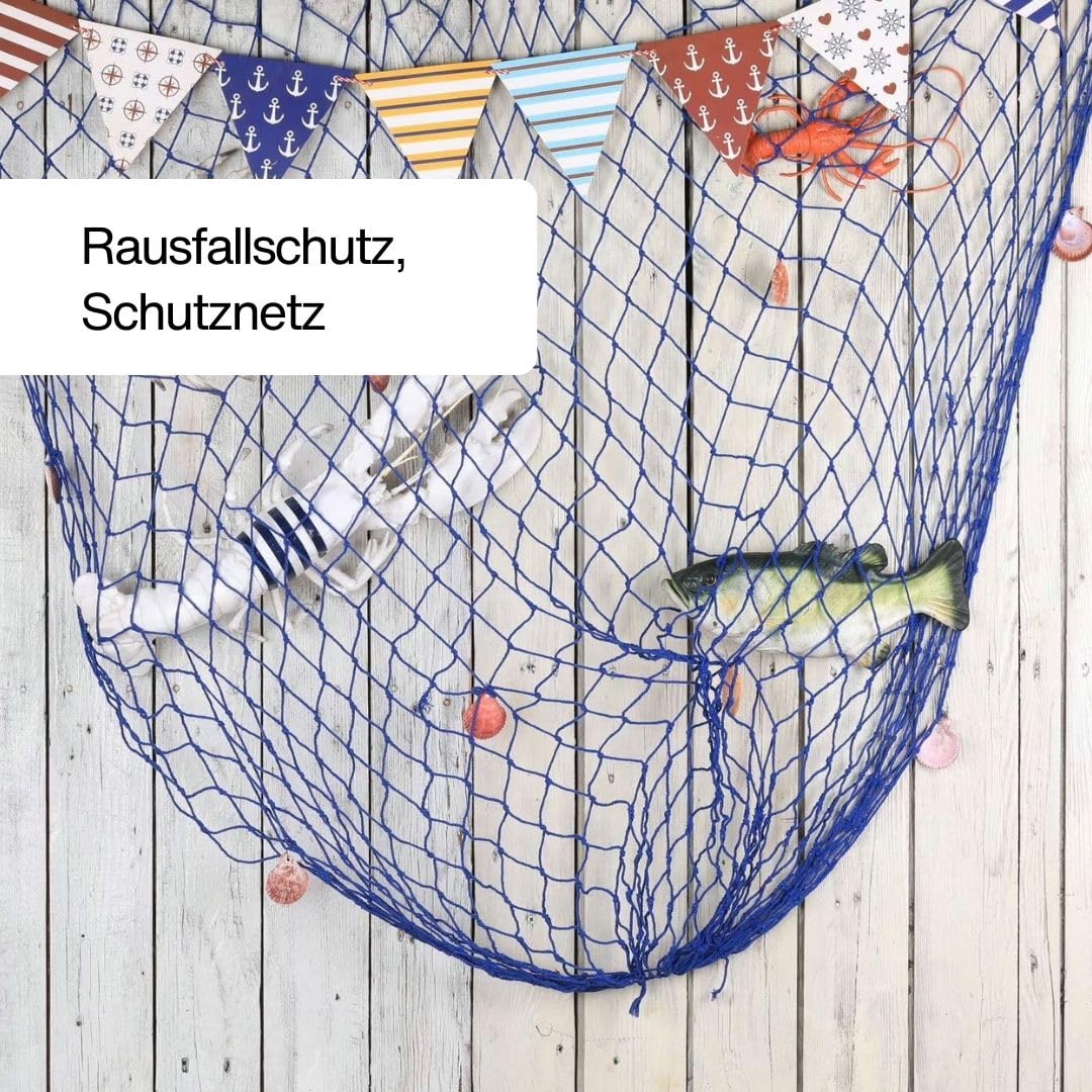 Universal Schutznetz in vielen Farben und Größen - Netzhöhe 1,0 Meter