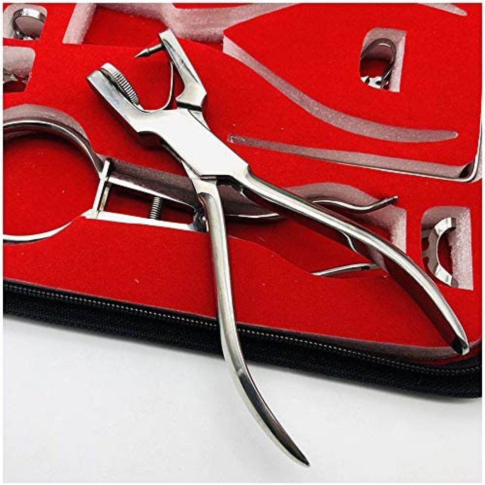 Kit diga di Gomma - Kit diga di Gomma endodontica Dentale - con Morsetti per punzone per Telaio Strumenti dentali