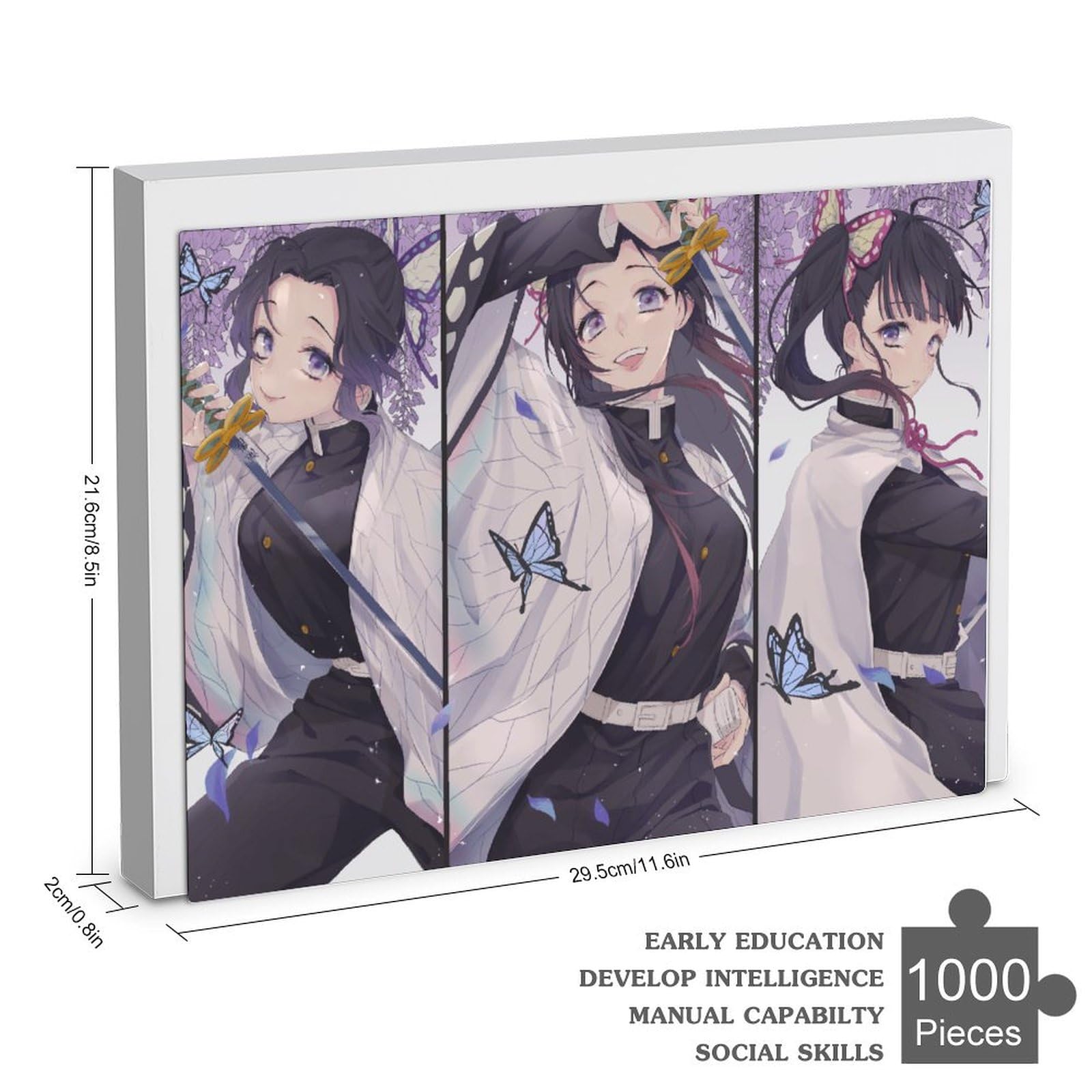 Amazon.co.jp: 鬼滅の刃 ジグソーパズル 1000 PCS GM498-栗花落カナヲ