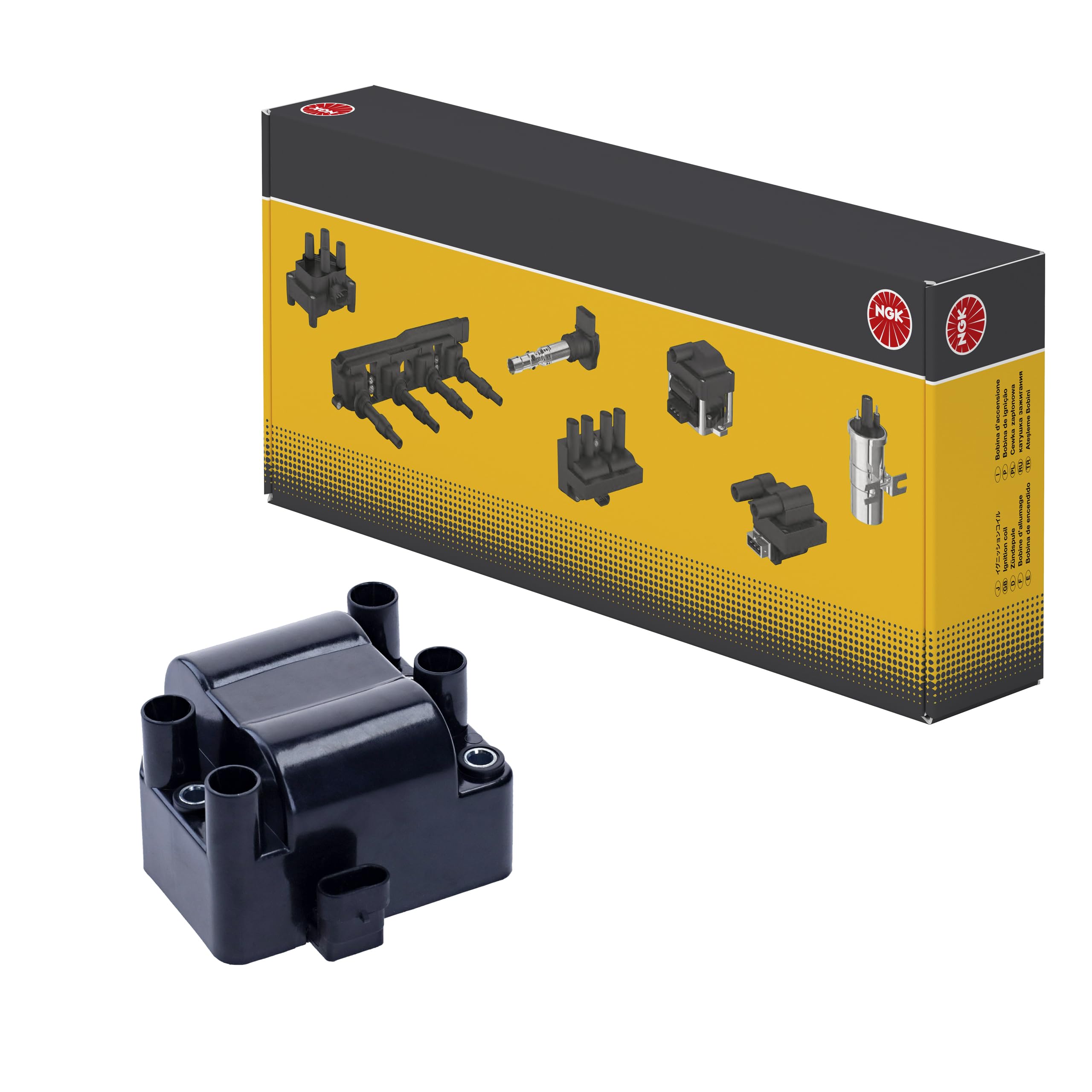 Bobina Di Accensione Ngk | U2022, 48081-image
