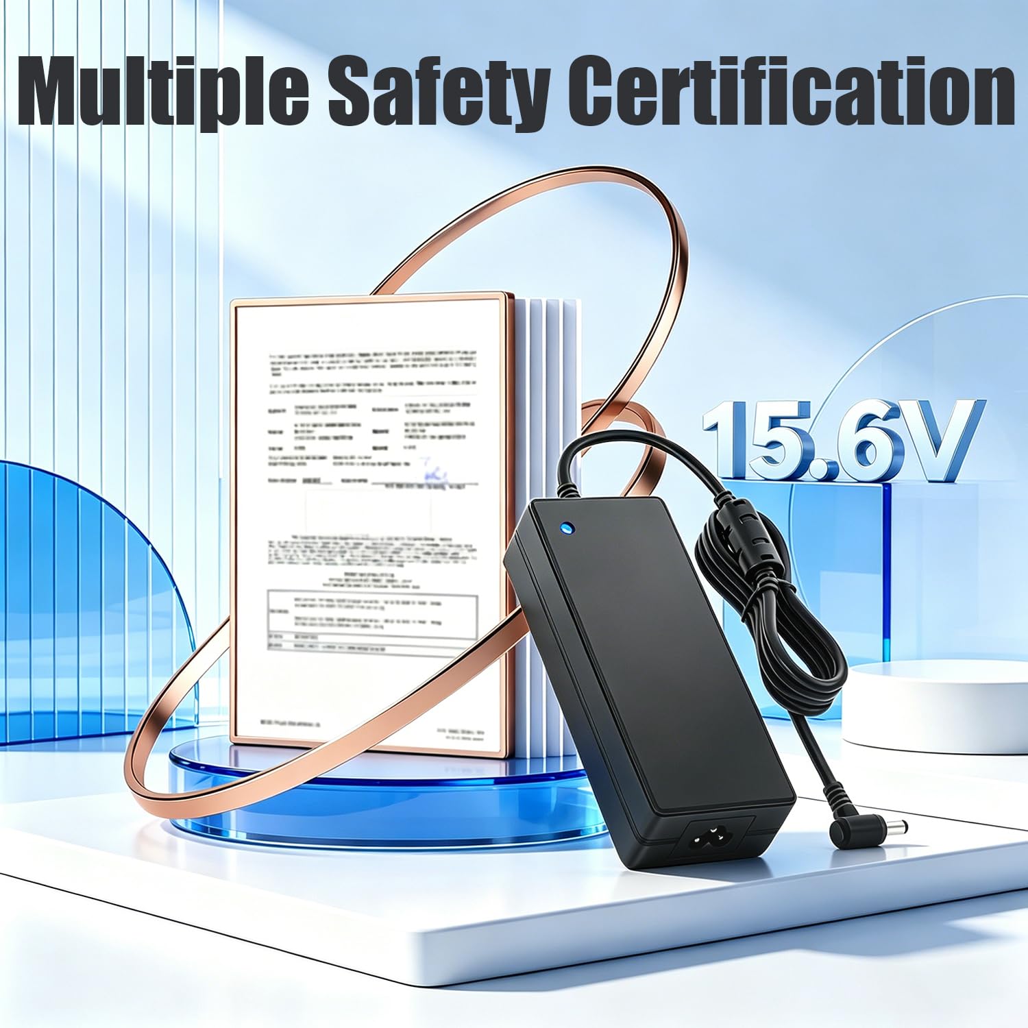 Caricabatterie per computer portatile compatibile con Panasonic-Toughbook FZ-55 CF-33 CF-31 CF-30 CF-50 CF-53 CF-54 CF-19 CF-52 CF-72 CF-73 CF-D1N adatto per Toughbook Computer Power Suplpy CF-AA1653A