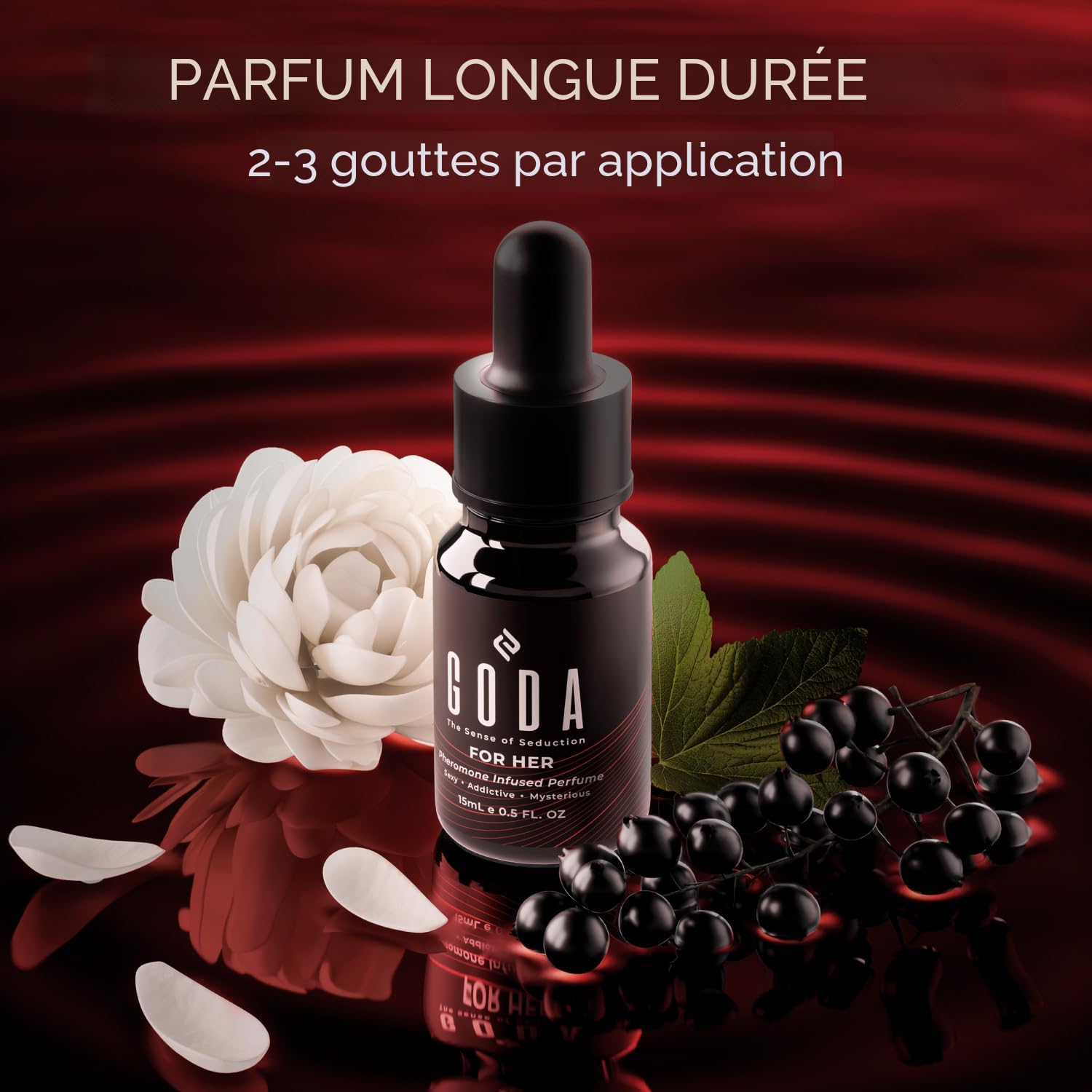 GODA Parfum phéromones pour femme – L'original – Parfums durables