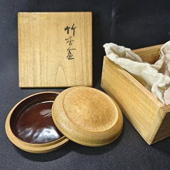 Amazon.co.jp: 茶道具 竹香盒 宗全好 表千家久田家 半床庵 宗栄