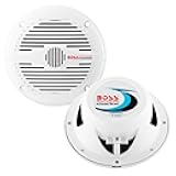 MR50W 5.25 inch Marine Stereo Boat Speakers - 150 Watts (pair), 2 Way, Full Range, Coaxial, Weatherproof, Sold in Pairs