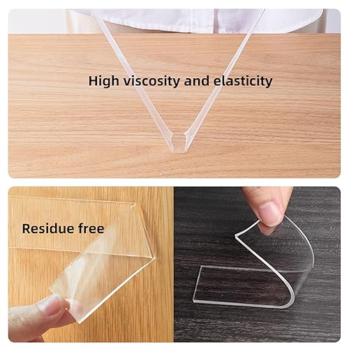 Miniatura 7 de Cinta de doble cara resistente, cinta de montaje nano cinta adhesiva fuerte, cinta de pared extraíble, cinta transparente versátil para todas tus
