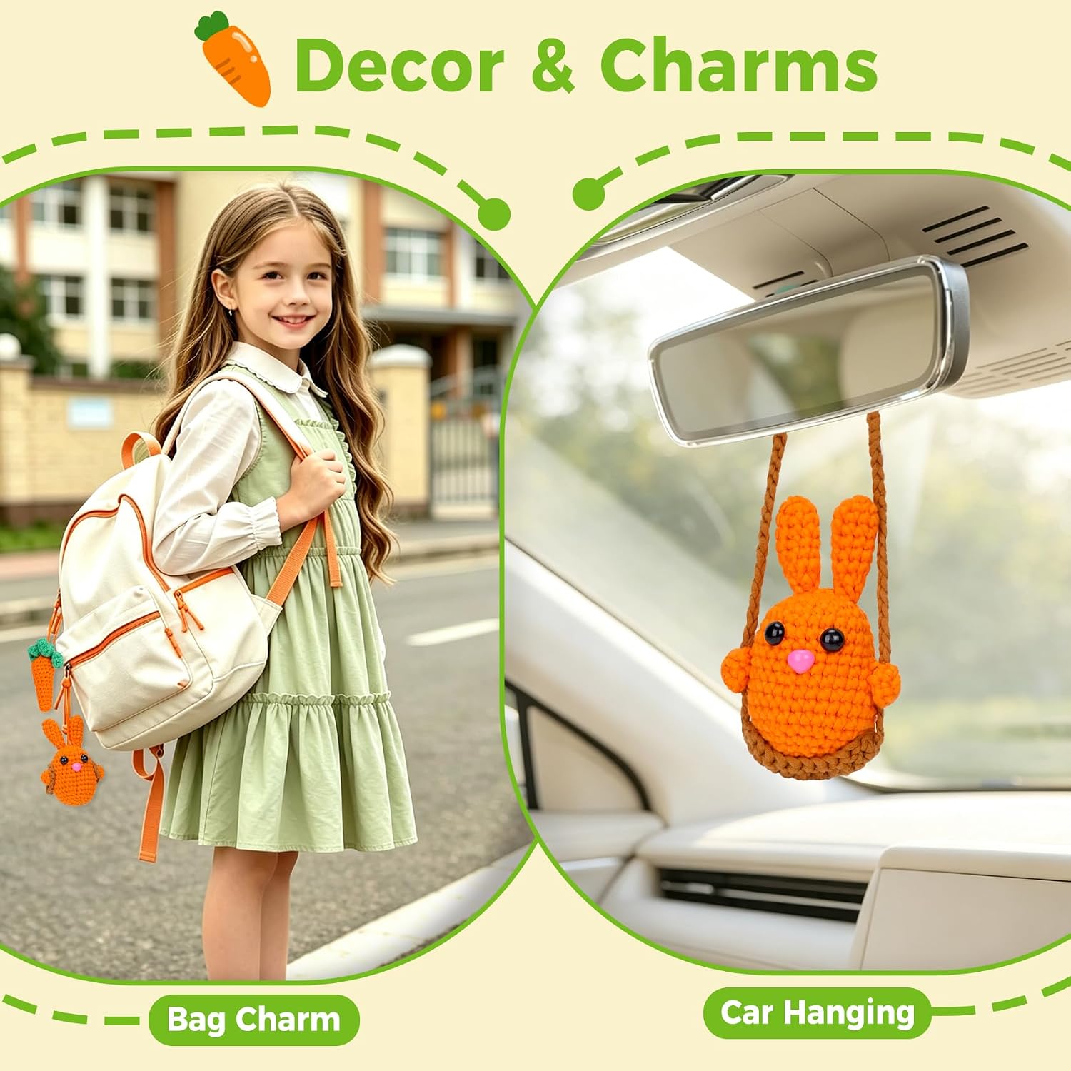 POPMER Crochet Kit for Beginners, Kid Girls & Adult, Gifts for Craft Lovers