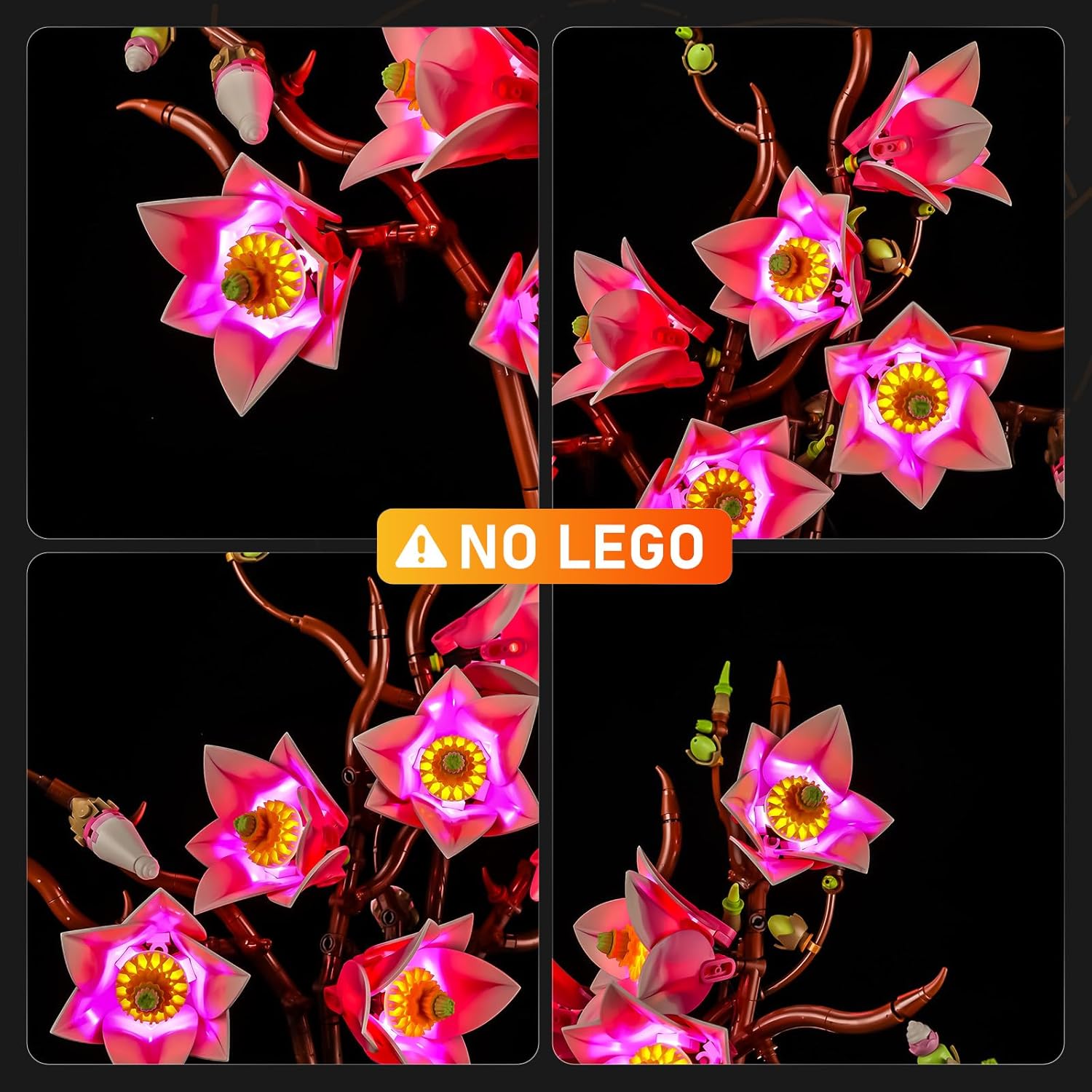 LIGHTAILING Led Light for Lego-11510 The Botanical Collection Magnolia Branches - Easy Install, Hidden Wiring, Home Decor & Gift-Ready (Model Not Included)