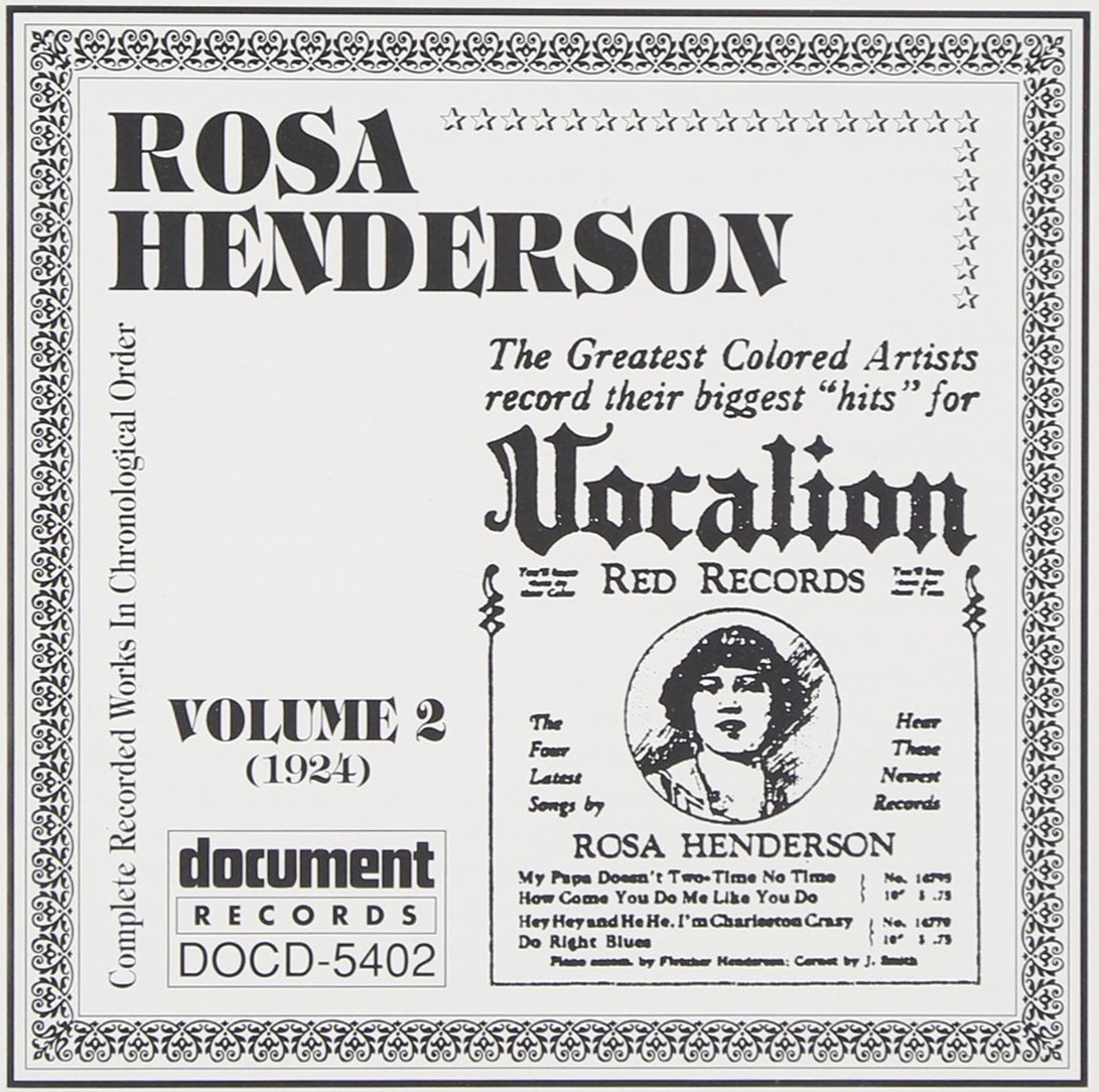 HENDERSON ROSA - Vol 2 1924 - Amazon.com Music