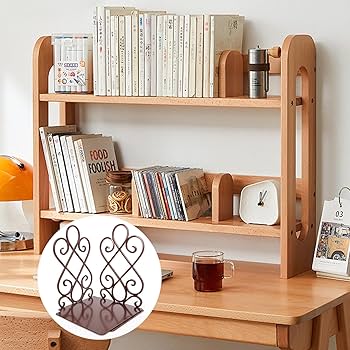 Amazon | Anwenk ビンテージ ブックエンド ブロンズ本立て 高耐久