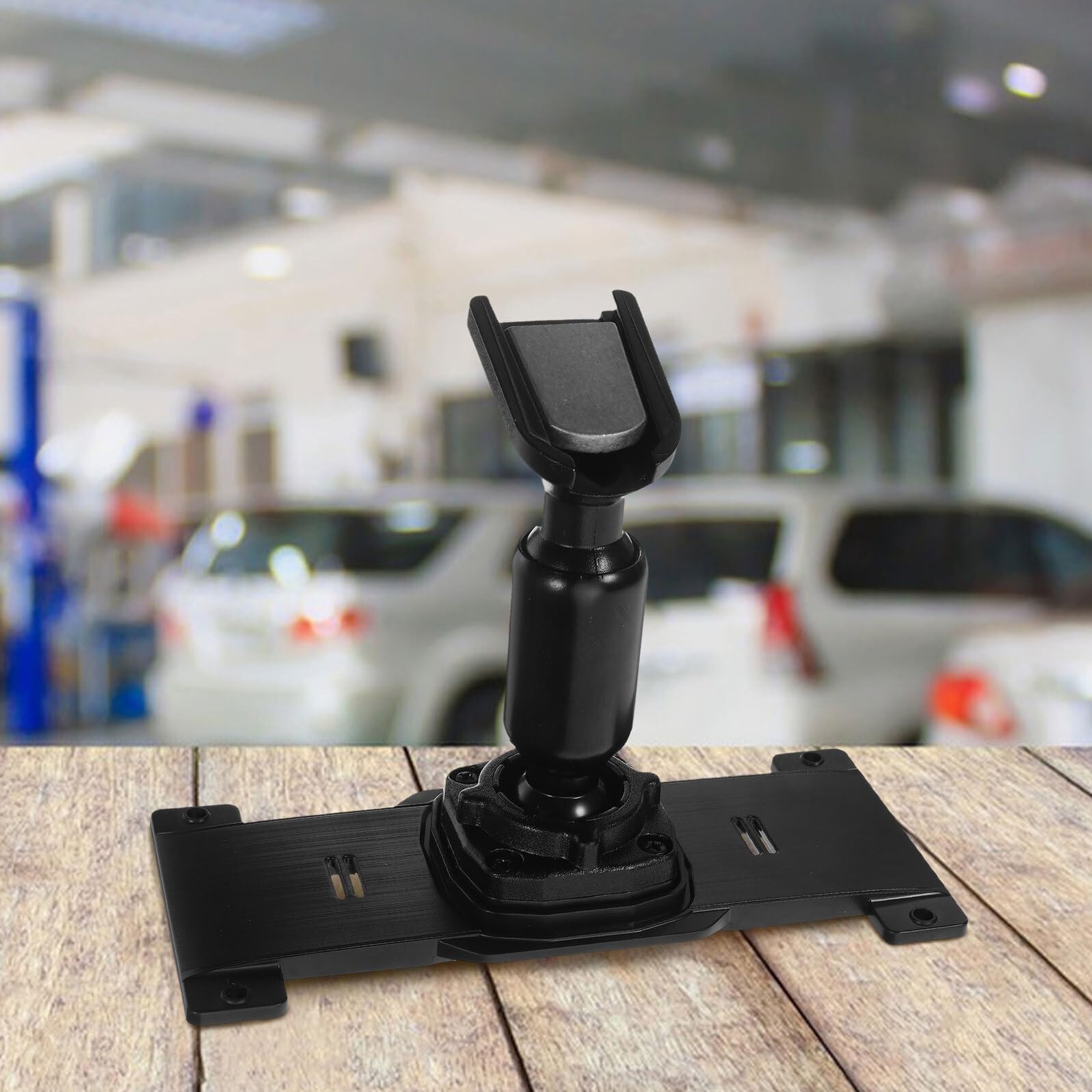 Support de Fixation Réglage Rapide sur Rétroviseur pour Caméra Embarquée en Alliage d'Aluminium et ABS et Durabilité Renforcée pour Voiture