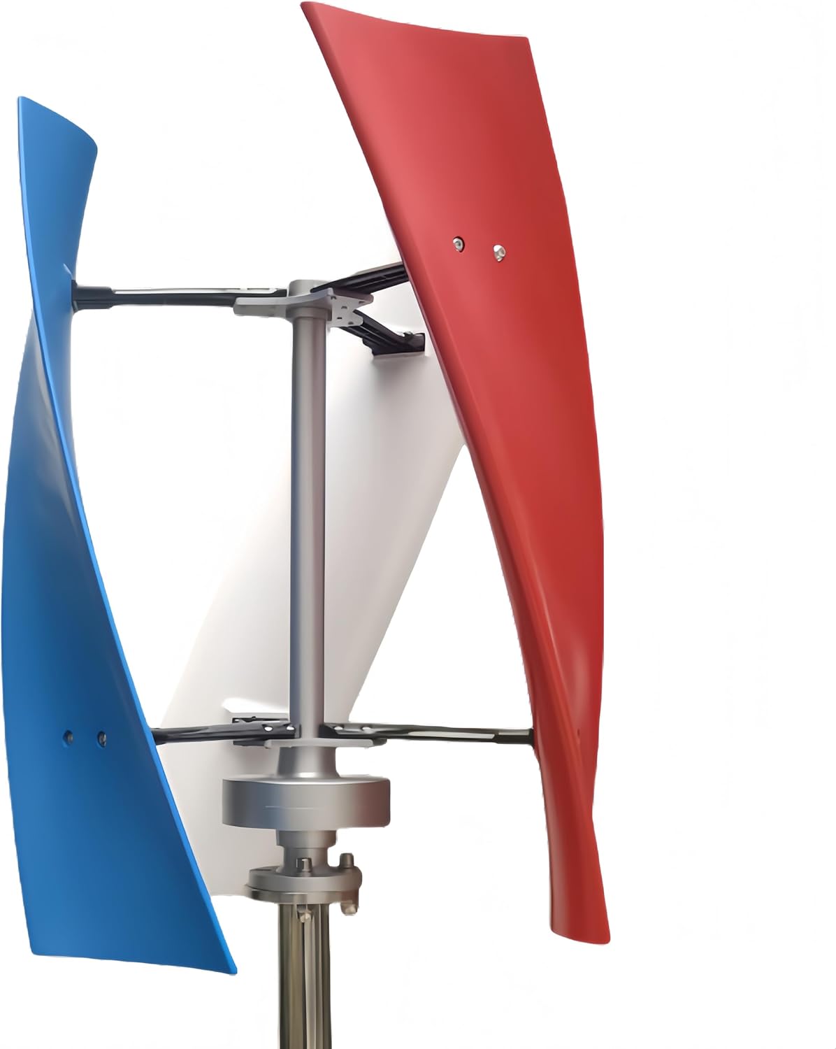 300W Vertical Axis Wind Turbine Generator - 12V Magnetic Power Set with 3 Blades for Home & Pasture ...