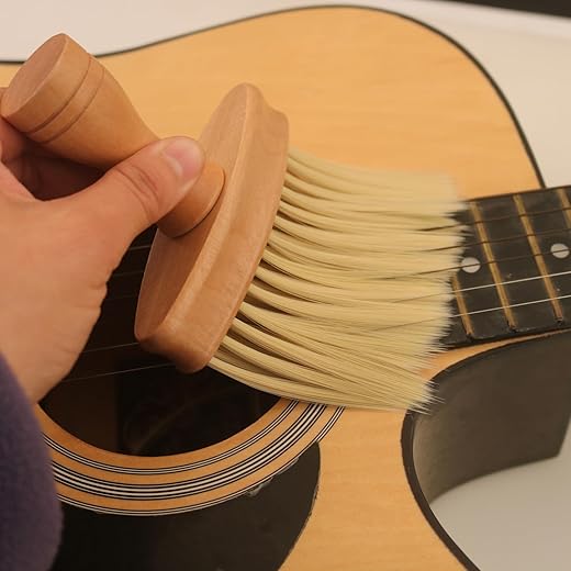 Instrument Dusting Brush, Dust Removal Cleaning Tool Guitar Piano Drum Ukulele Universal Care