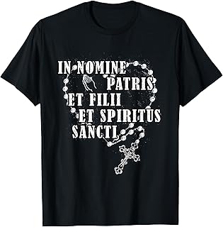 Roman Catholic Rosary Religious Catholic T-Shirt