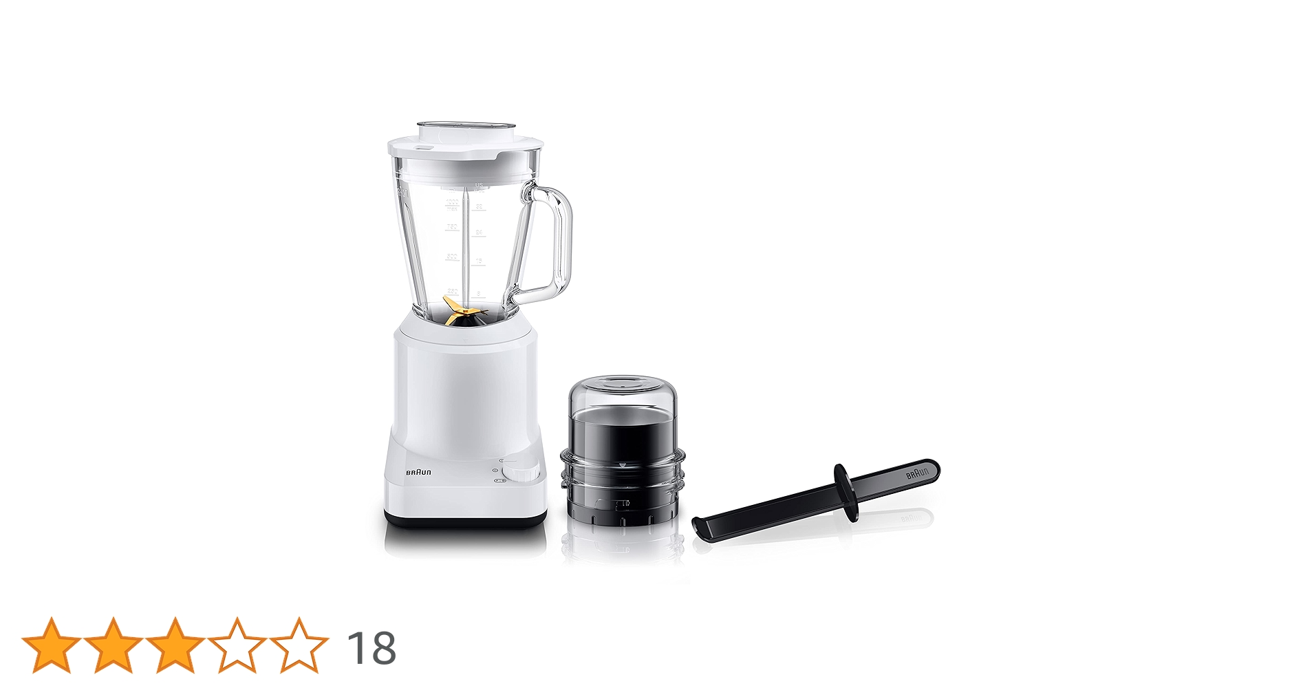 【新品未開封】ブラウン パワーブレンド3 ブレンダー　ホワイト Amazon | ブラウン ブレンダー パワーブレンド コンパクト3