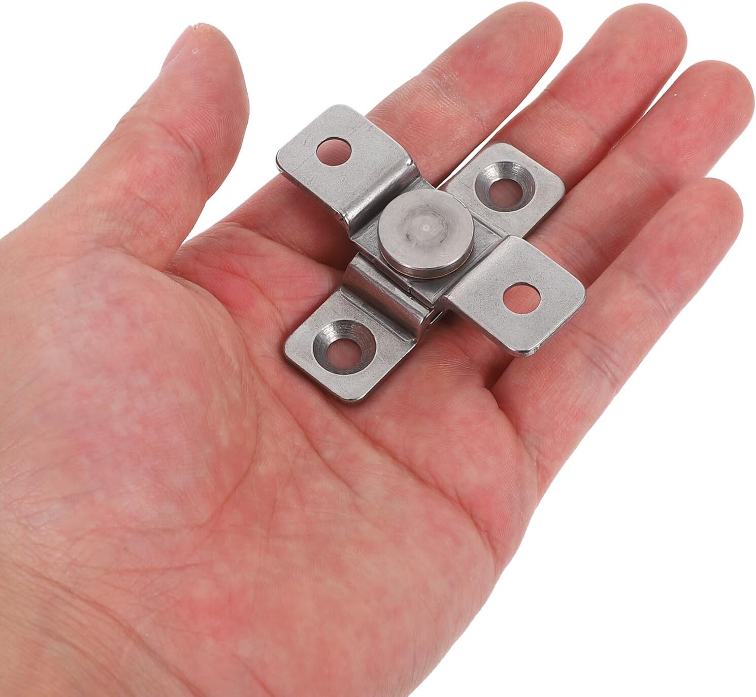 2pcs Stainless Steel Torque Positioning Hidden Door Pivot Hinges
