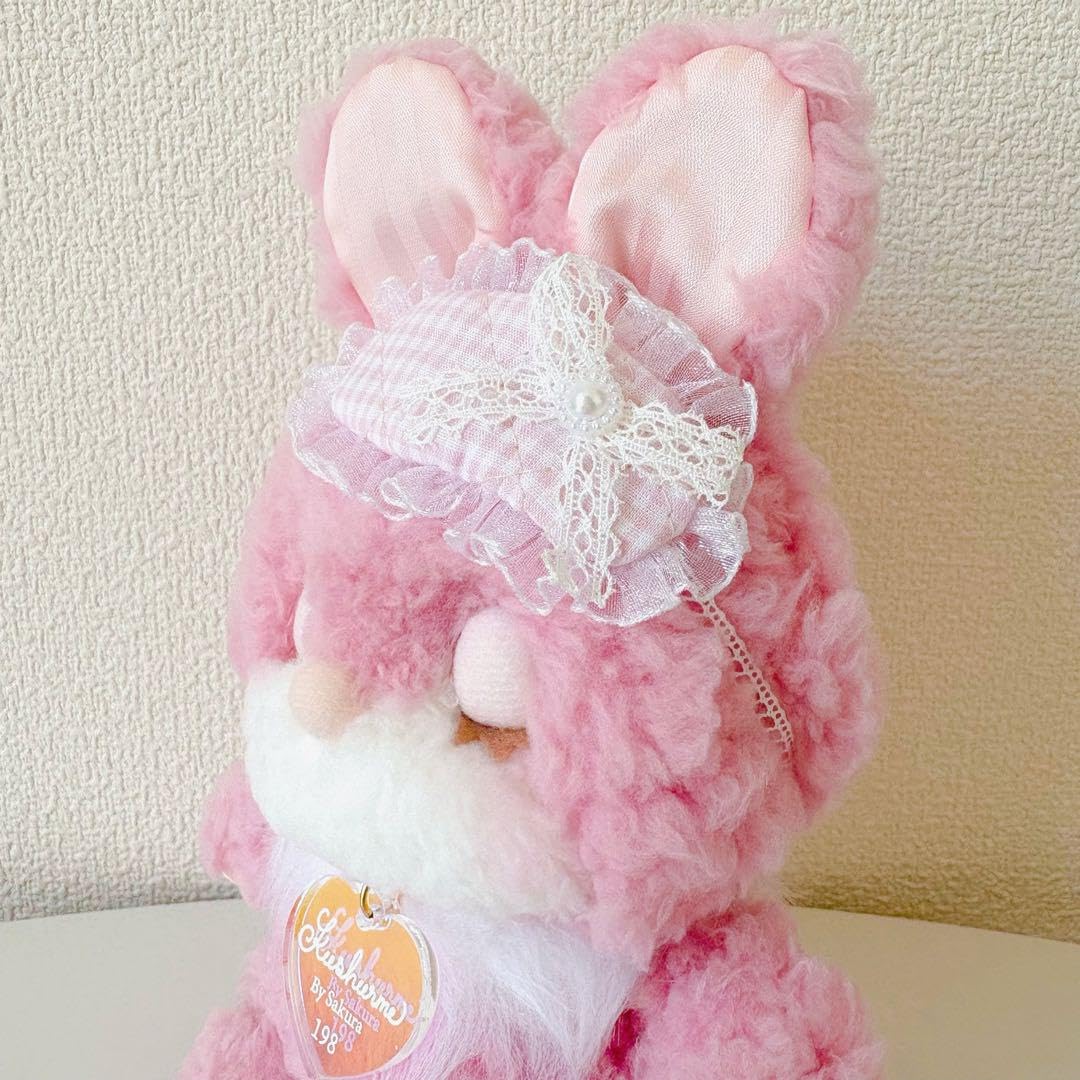 Amazon.co.jp: Kushurme Sakura うさぎ ぬいぐるみ くしゅるむ Mumu