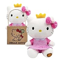 Joy Toy Hello Kitty principessa in peluche ecologico 25 cm in mini shopper di carta