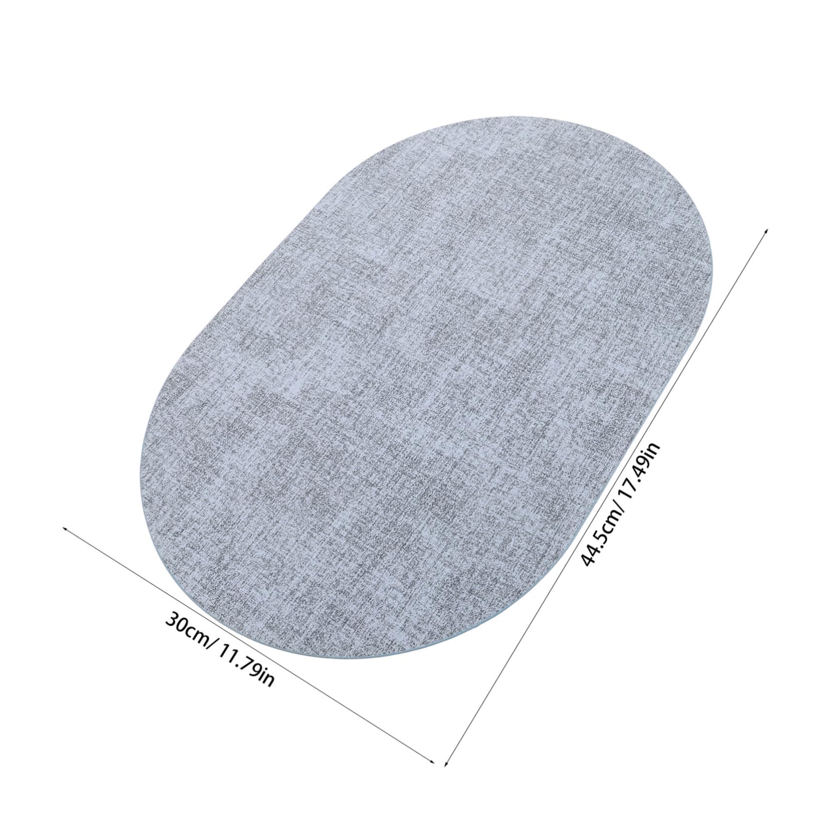 GLEAVI Set di 6 Tovagliette Ovali in Similpelle Impermeabili e Lavabili Design Raffinato per Protezione Tavolo da Pranzo Resistente al Calore Uso Domestico e Ristorante