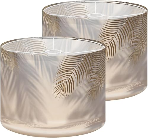 Miniatura 35 de Pantalla de lámpara de tambor de los años 70, retro, sin costuras, de los años 60 y 70, pantalla de estilo estético para lámparas de pie, lámparas