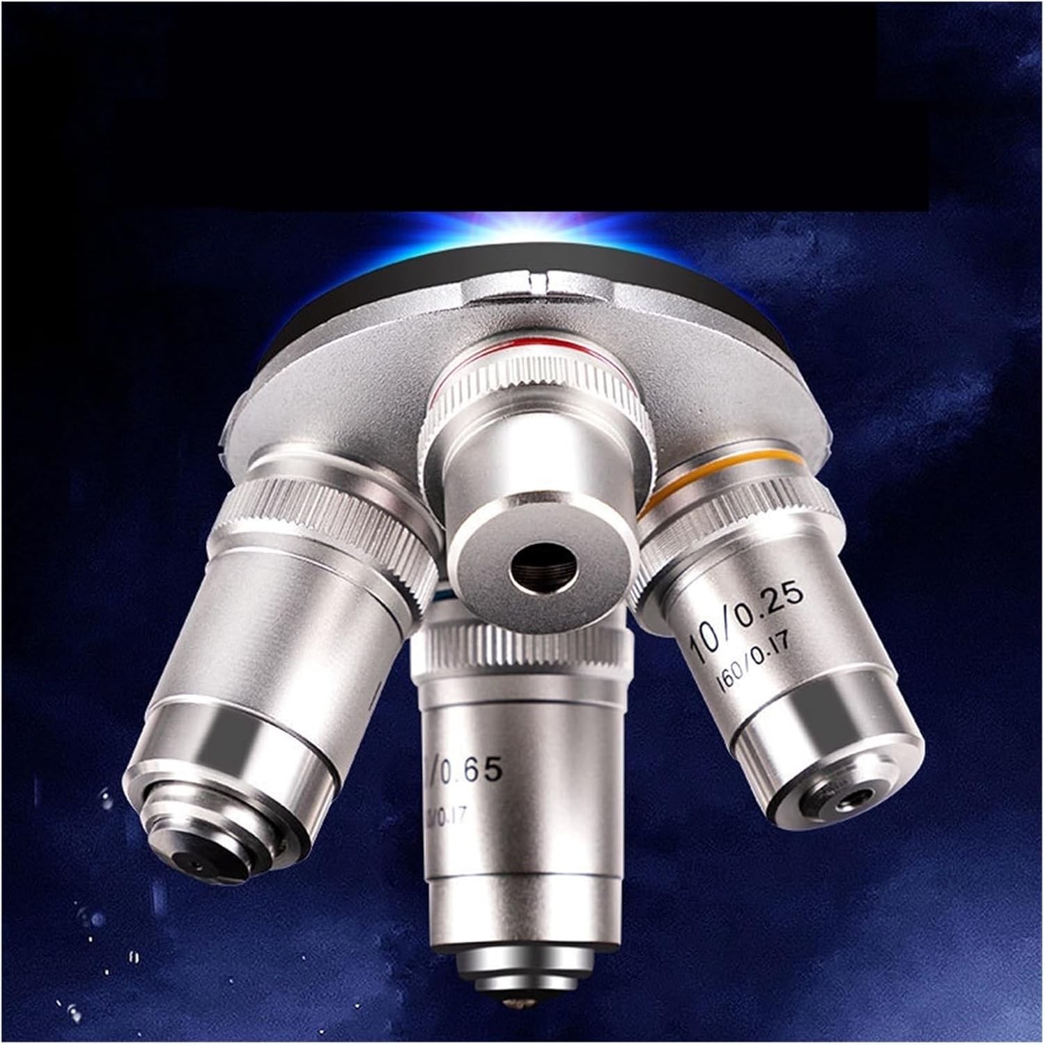 Microscope Professional Compound Microscope Electron Microscopes 40X-2000X Magnification Mechanical Stage, for Lab Microscopes