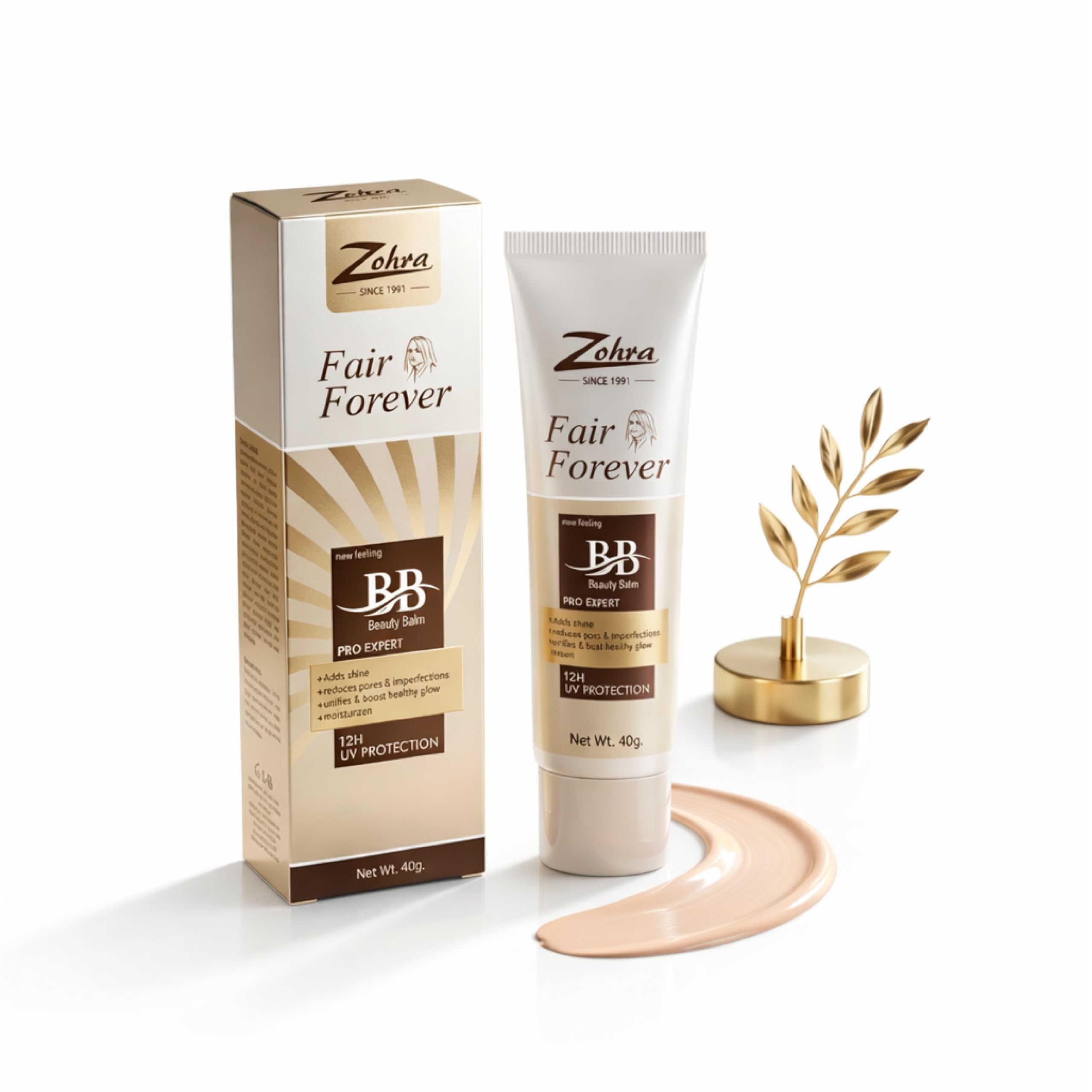 Achieve flawless beauty with Zohra BB Cream, lightweight coverage, skin brightening formula, perfect everyday glow and smooth finish.-picture-26