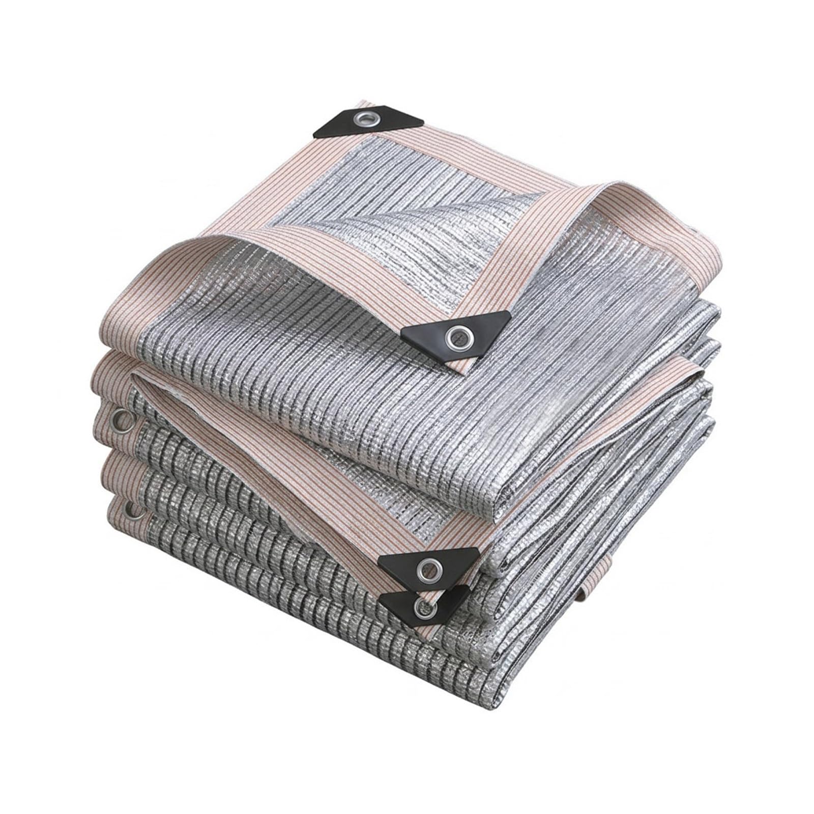 Filet d'ombrage en aluminium 75% bâche rectangulaire de protection solaire pour serre 1x5m