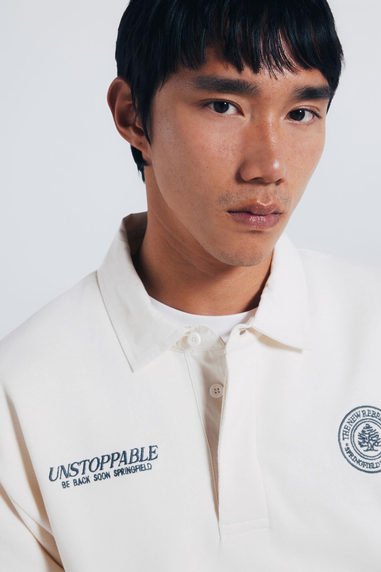 Springfield Rebelution LS Rugby Polo Polo Hombre (Pack de 1)