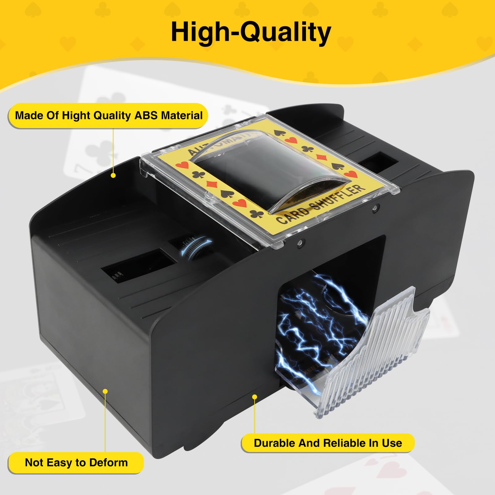 Mischiatore Carte Automatico 2 Mazzi - Per Poker, Blackjack, Burraco E Tutti I Giochi Di Carte - Foto 9