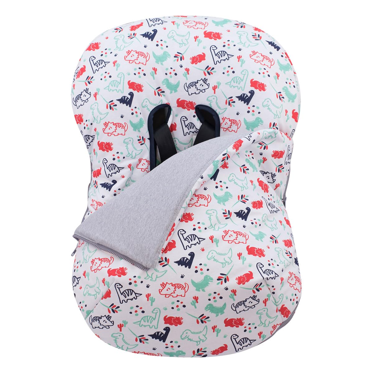 JYOKO KIDS Funda + Saco para portabebés y capazo Bebé Impermeabilizado en su interior, Algodón Orgánico (Dragonfly, Algodon) — view 20