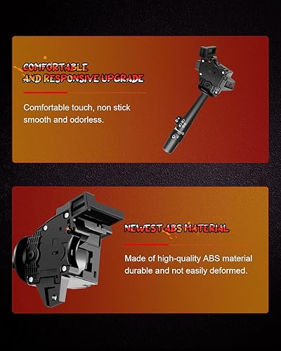 Miniatura 4 de Interruptor de señal de giro para limpiaparabrisas y parpadeo nivel 2003-2007 para Chevy Avalanche Silverado Suburban Tahoe SSR Trailblazer para GMC
