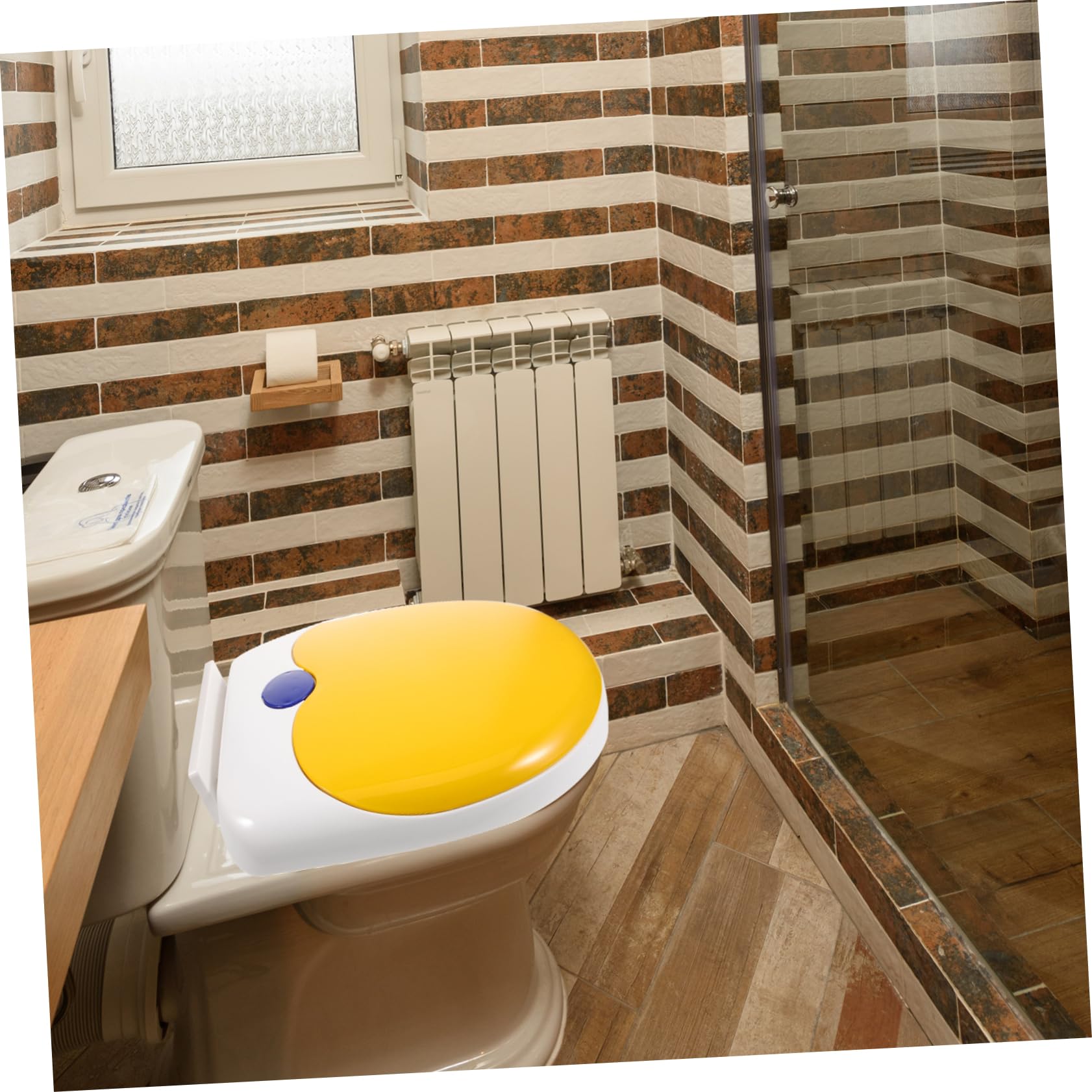 UKCOCO Orinal De Viaje Asiento De Inodoro De Viaje Cubiertas De Asiento De Inodoro Cubierta De Asiento De Inodoro En Forma De u Tapa del Orinal Páginas Espesar Asiento del Baño Niño
