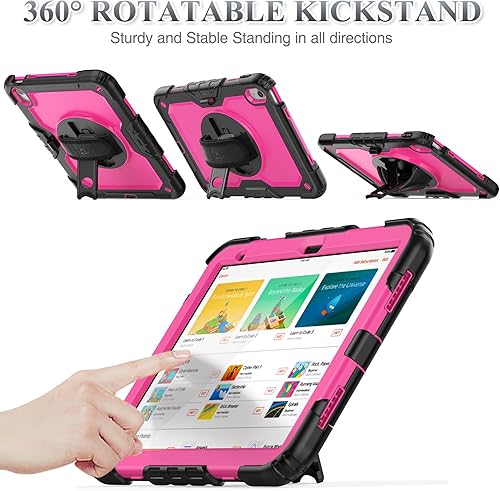 Miniatura 18 de SEYMAC stock Funda para iPad (A16) de 11ª/10ª generación de 11/10.9 pulgadas 2025/2022, funda de protección contra caídas de cuerpo completo