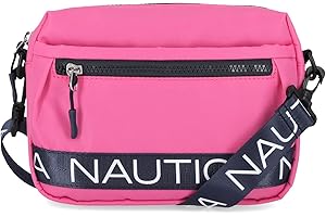 Nautica Womens Nylon Bean Bag Crossbody/Belt Bag