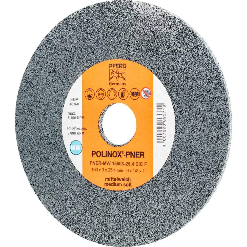 Polinox-Kompaktschleifrad PNER - für Winkelschleifer und Kehlnahtschleifer - Ø 150 mm, RPM: 5.100