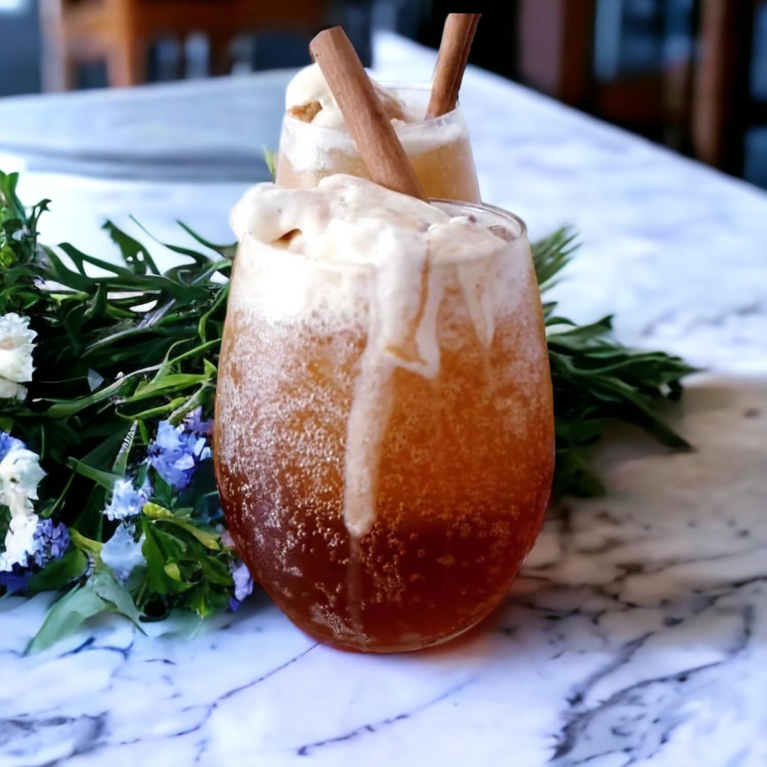 Oojami 36 Count Stemless Unbreakable Crystal Clear Disposable Plastic Wine Glasses - Small Size 10 ounces - Image 5