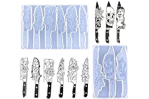 HyzaPhix Dagger Knife Silicone Molds