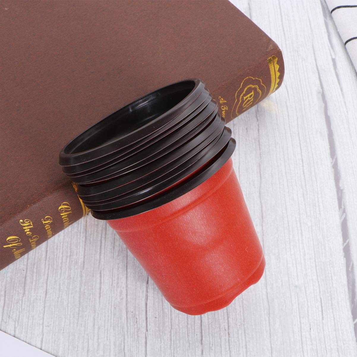 50 Stück Anzuchttöpfe Eckig 6,3cm - Pflanztöpfe Für Sukkulenten & Sämlinge