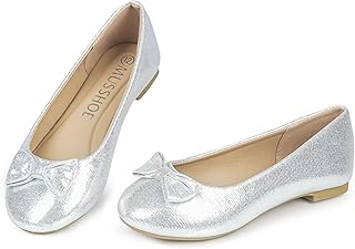 Anuncio Patrocinado - MUSSHOE Zapatos planos Serena-100 Mary Jane Ballerina para niñas pequeñas, niños pequeños y grandes