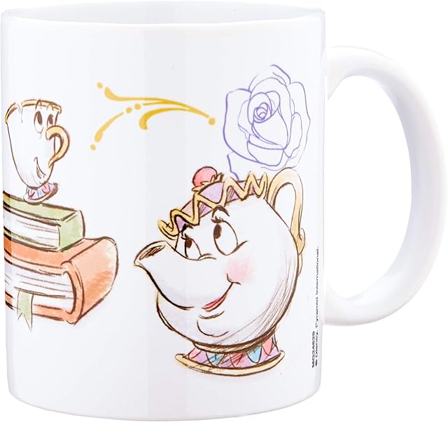 Pyramid International AFMG24629 Beauty and the Beast (Chip Enchanted) Official Boxed Ceramic Coffee/Tea Mug, Paper, Multi-Colour, 11 x 11 x 1.3 cm
