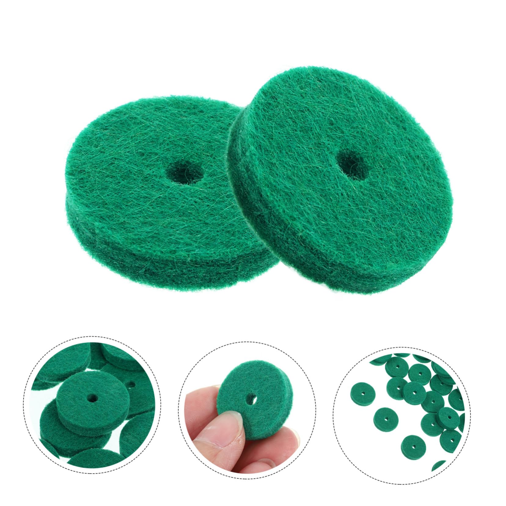 Levemolo Piano Keyboard Pad Felt Washers 90pcs Felt Piano Balance Washers Standard Size Pads