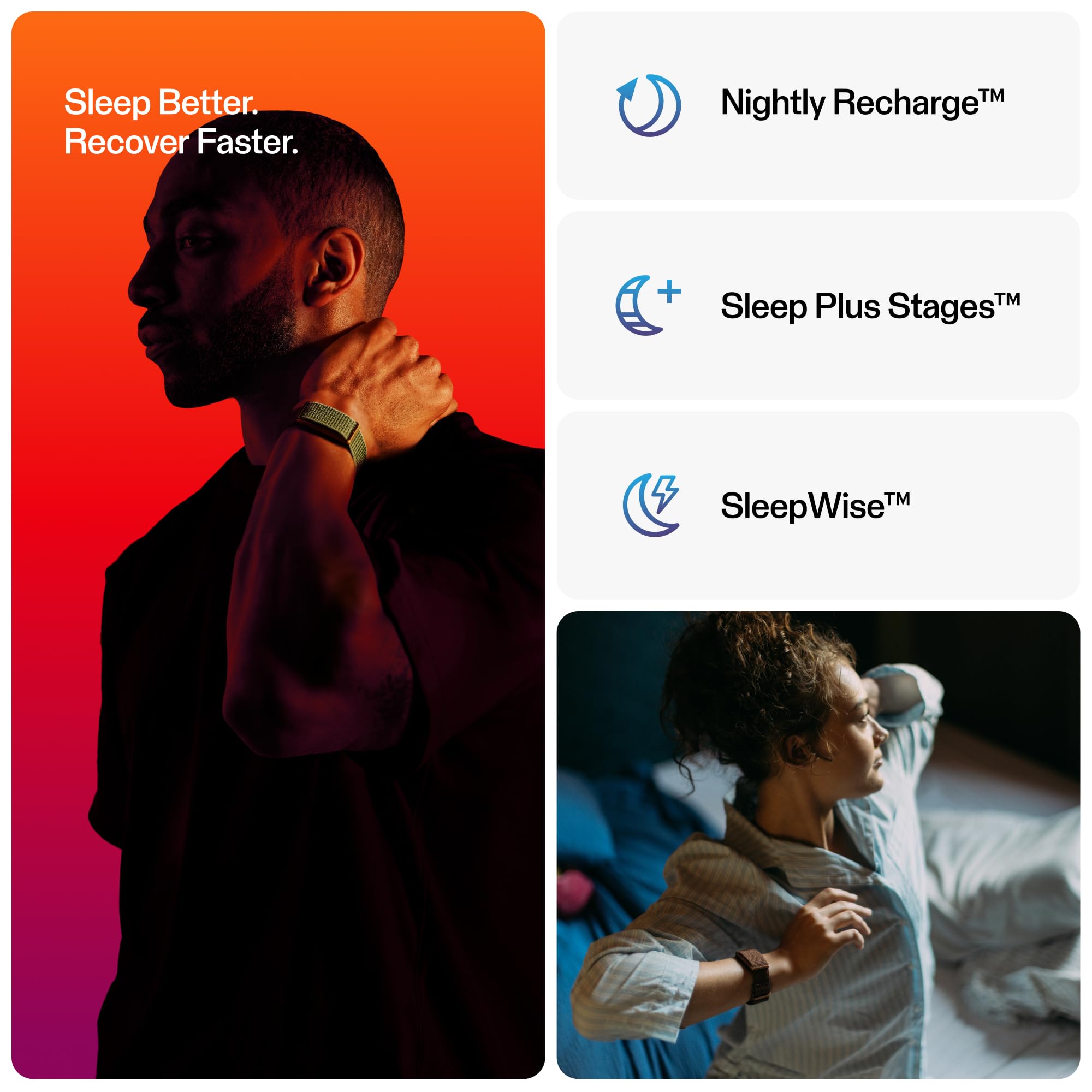 Polar Loop – Smart Screen-Free Wearable Health & Fitness Band mit Herzfrequenz 24/7, Schlaf- und Aktivitätsüberwachung, automatische Trainingserkennung, kein Abonnement, Batterie