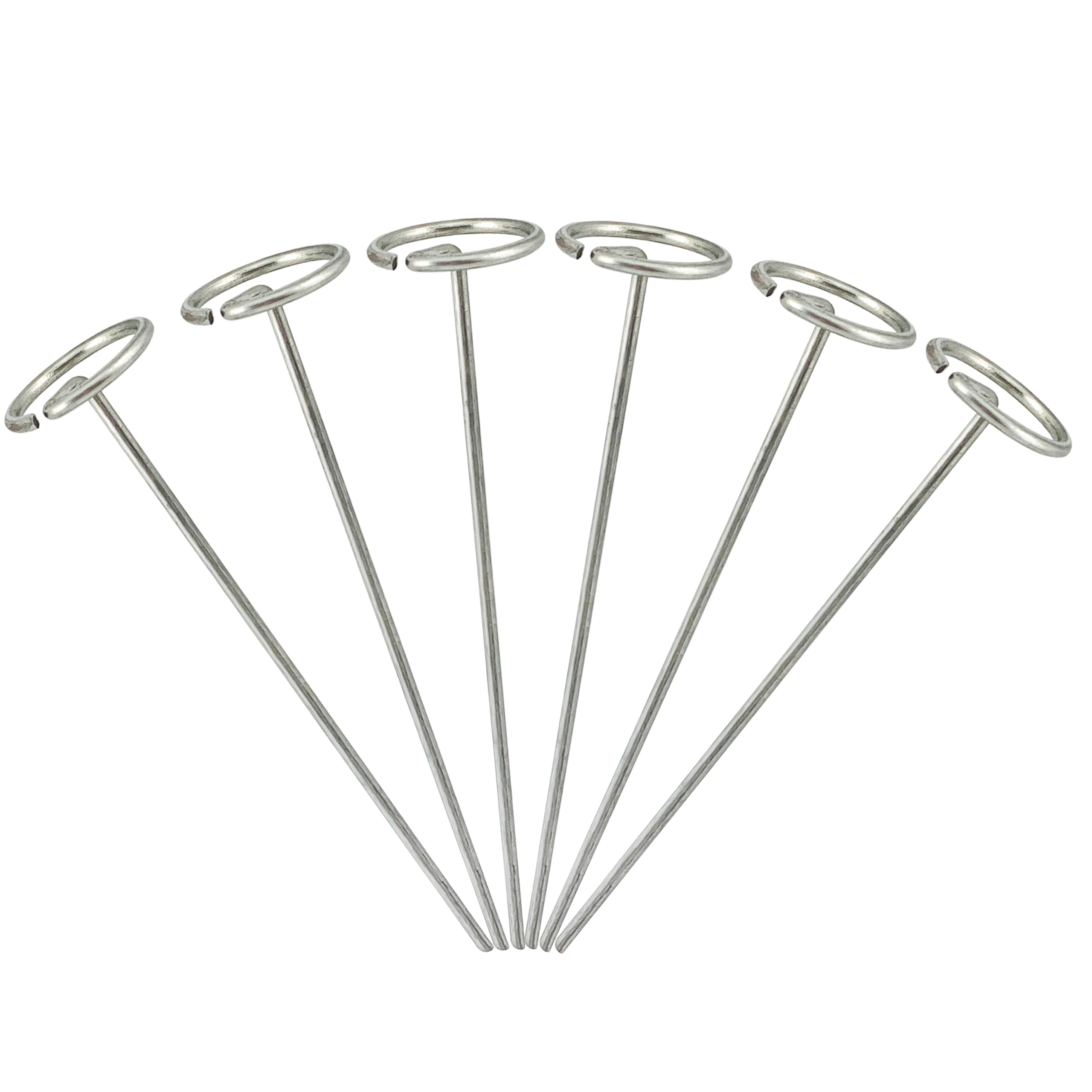 Landschaftsklammern,Gartenpfähle Landschaftsklammern-Set - Robuste U