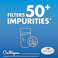 Vista 2 de Culligan Filtro de agua para refrigerador CUL500 Reemplazo para filtro de agua LG (LT500P) Reemplazar cada 6 meses Paquete de 1