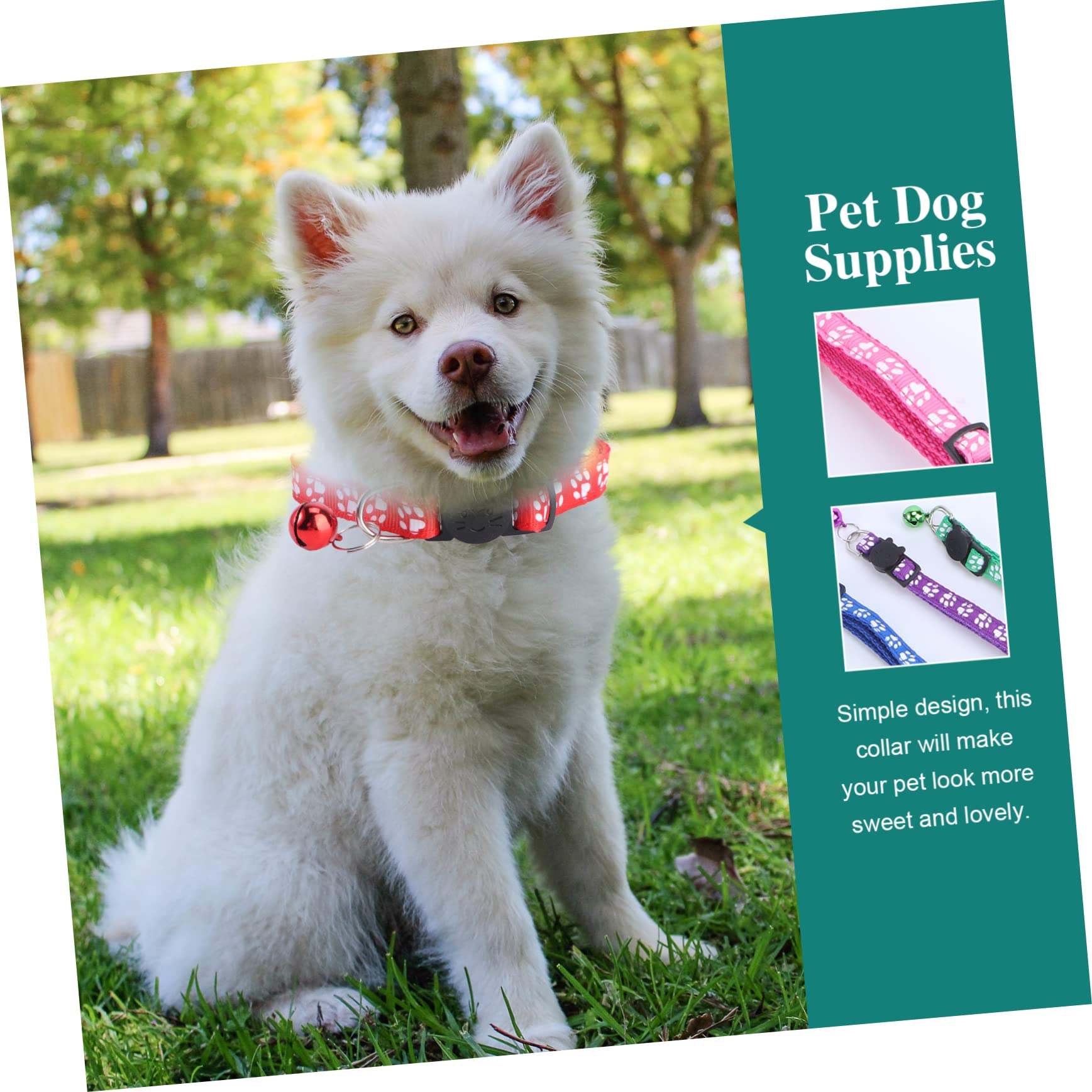 Beavorty 36pièces Collier Ajustable pour Animaux De Compagnie Collier Décoratif avec Détails Élégants pour Et Chiens