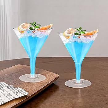 190ml Langstieliges Martini-Cocktailglas mit Individueller Logo-Gravur für Resta