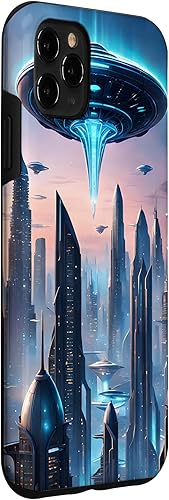 Vista 27 de iPhone 13 Pro Alien Abduction UFO Space Ship UAP Flying Saucer Case