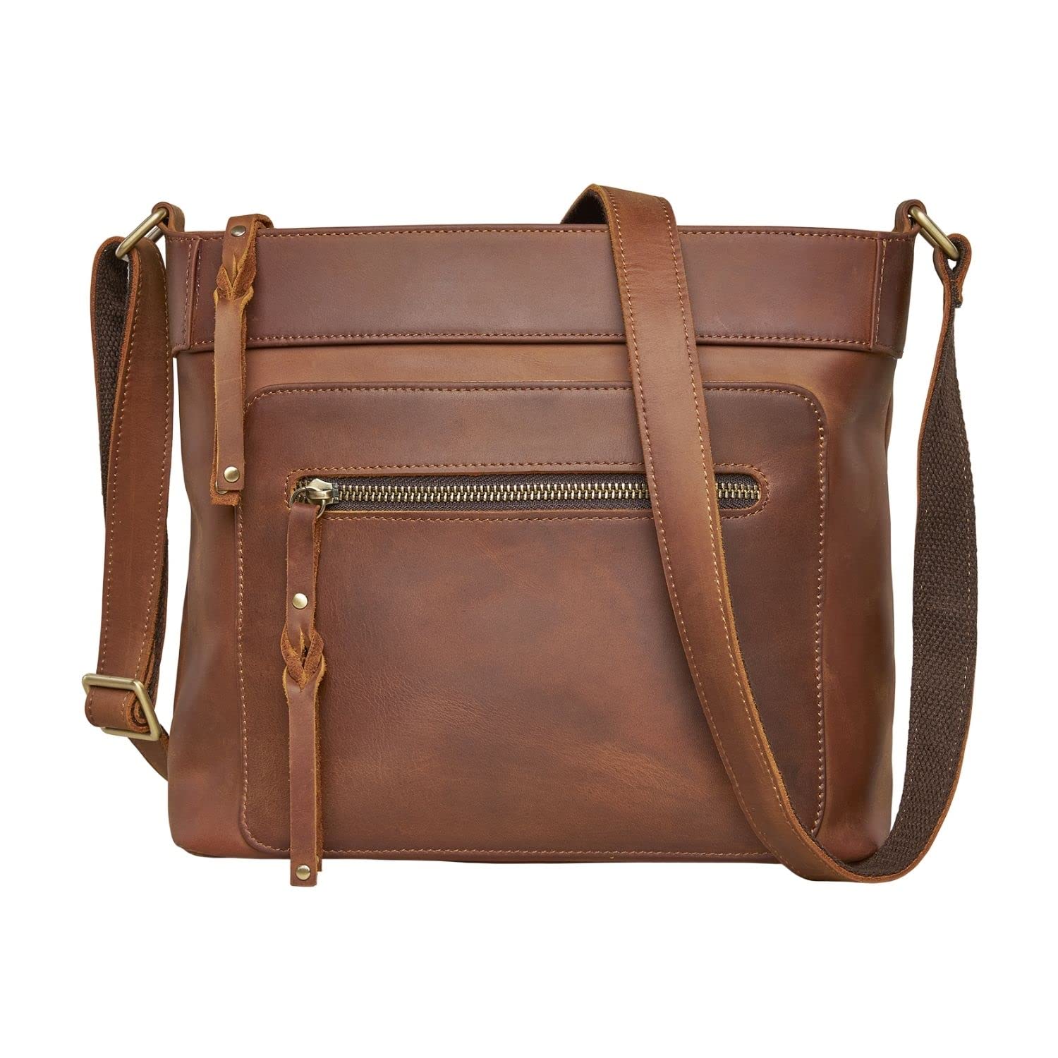 Lady Conceals Leather Crossbody Concealed Carry