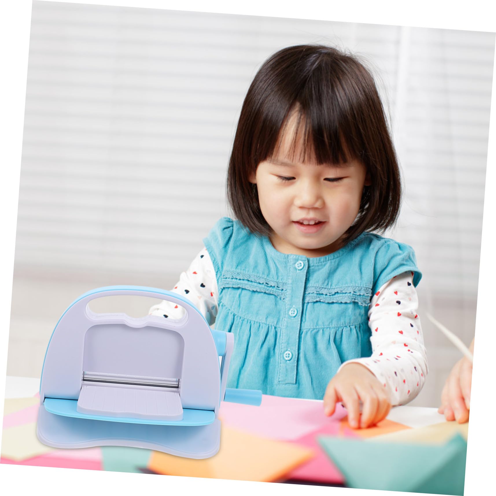 Máquina de Troquelado y Corte Manual para Scrapbooking, 1 Juego | Relieve y Estampado en Papel, Abs y Aleación, Uso DIY Infantil, Segura y Fácil de Manejar