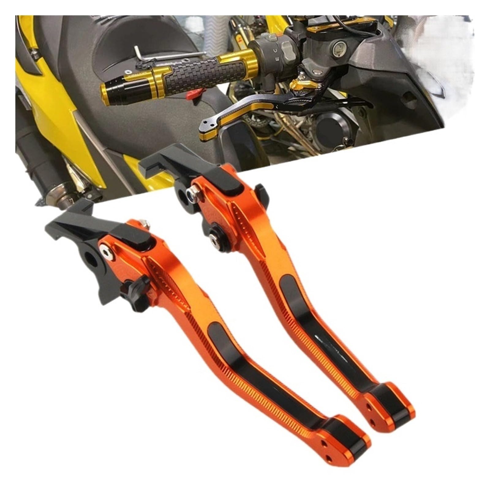 EWSJG for Kawa&saki Z400 Z650 Z800 2021-2023 Motorcycle CNC Clutch Levers Handle Accessories Adjustable Brake Clutch Levers Clutchs Brakes Handle Levers