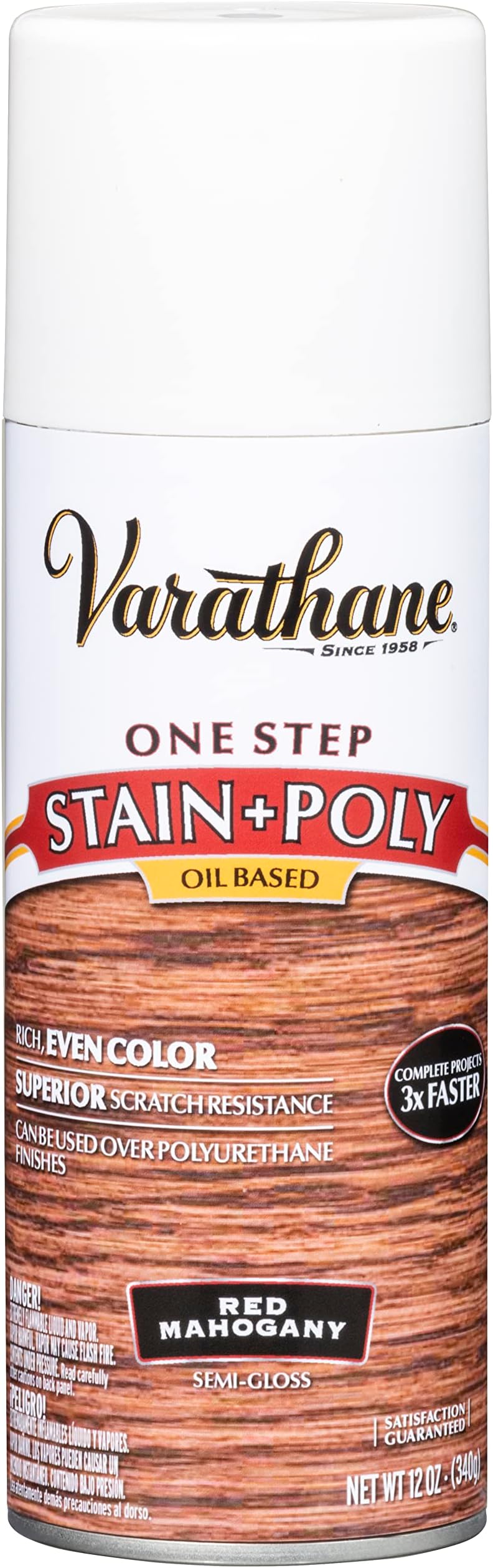 Varathane One Step Stain & Polyurethane Spray